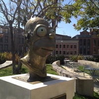 Photo taken at Homer Simpson Bust by Corey W. on 5/22/2012