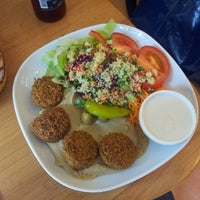 Photo taken at Falafel Salam by Massimiliano M. on 8/26/2012