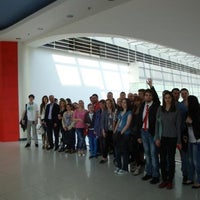 Photo taken at Univerzitet Union | Nikola Tesla by Bojana P. on 5/4/2012