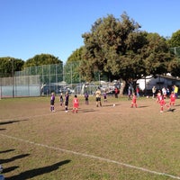Photo taken at Marine Park Soccer by Terry A. on 12/3/2011