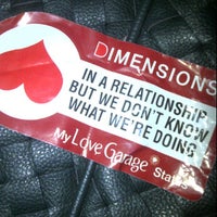 Photo taken at DIMENSIONS LOVE GARAGE 2012 by petricia a. on 2/8/2012