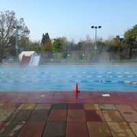 Photo taken at Hampton Outdoor Pool by Paul D. on 4/20/2012