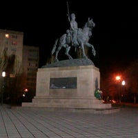 Photo taken at Памятник «Оренбургскому Казачеству» by Archie A. on 4/17/2012