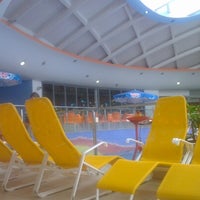 Photo taken at H2O Hotel Therme Resort by Michael F. on 7/28/2012