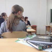 Photo taken at Школа № 1216 by Alexey Z. on 4/2/2012