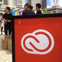 Photo taken at Adobe #HuntSF at Union Square by Erin B. on 4/23/2012