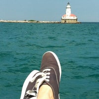 Photo taken at Chicago Harbor Lighthouse by Janet on 6/10/2012