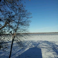 Photo taken at Norway Lake by Paige R. on 1/3/2012