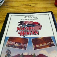 Photo taken at Johnny&amp;#39;s Navajo Hogan by Z on 8/21/2012