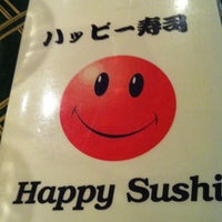 Photo taken at Happy Sushi by Justin K. on 5/14/2011