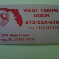West Tampa Door Now Closed 2310 W Main St