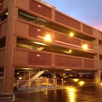 Photo taken at HUB Parking Deck by Annemarie M. on 1/17/2012