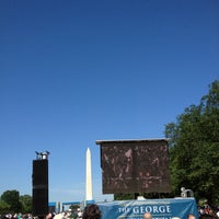 Photo taken at GWU Graduation Ceremony on the National Mall 2012 by Betsy M. on 5/20/2012