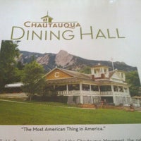 Photo taken at Chautauqua Dining Hall by Kevin L. on 9/12/2012