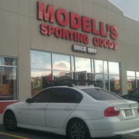 Photo taken at Modell&amp;#39;s Sporting Goods by andrew on 10/4/2011