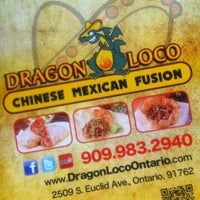 Photo taken at Dragon Loco Chinese Mexican Fusion by Sean D. R. on 8/25/2012