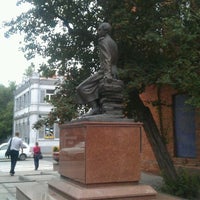 Photo taken at Памятник Чокану Валиханову by Alex L. on 8/16/2012