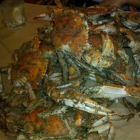 Photo taken at Obrycki&amp;#39;s Crab House &amp;amp; Seafood Restaurant by Jonathan B. on 10/15/2011