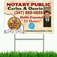 Photo taken at 24 Hour Notary Public 347-869-4888 Carlos Osorio by Carlos O. on 10/13/2011
