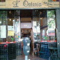 Foto diambil di L&amp;#39;Osteria Del Forno oleh Gabriella S. pada 10/26/2011