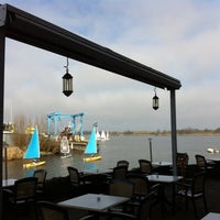Photo taken at Het Panorama Restaurant/Grand-Café by Guido V. on 3/25/2012
