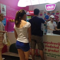 Photo taken at Chill Frozen Yogurt by Marina M. on 6/20/2012
