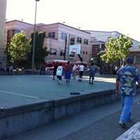 Photo taken at Cal Anderson Basketball Court by Jennifer A. on 6/12/2011