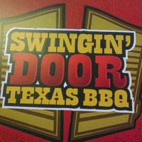 Photo taken at Swingin Door Texas Bbq by Jesse S. on 3/20/2012