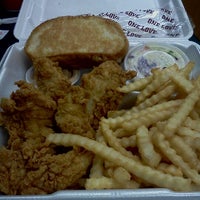 Photo taken at Raising Cane&amp;#39;s Chicken Fingers by Marcus A. on 11/10/2011