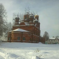Photo taken at Всесвятская Церковь Д. Ивановское by Денис П. on 1/15/2012