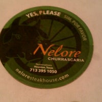Photo taken at Nelore Steakhouse by Susan M. on 3/15/2012