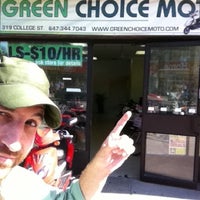 Photo taken at Green Choice Moto by Jarvis E. on 7/14/2011