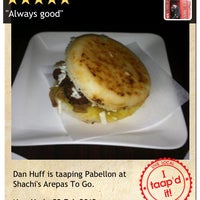 Photo taken at Shachi&amp;#39;s Arepas To Go by Duy H. on 2/22/2012