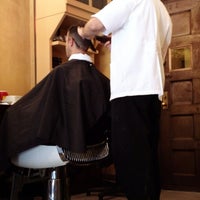 Photo taken at Chelsea Barbers by Chuck O. on 8/11/2012