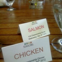 Photo taken at Seasons Restaurant by Jennifer P. on 5/31/2012