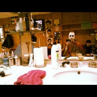 Photo taken at Pasha&amp;#39;s Barbers by Nimrod K. on 1/21/2012