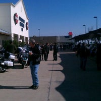 Photo taken at Longhorn Harley-Davidson by Raine D. on 1/21/2012