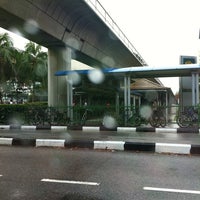 Photo taken at Khatib MRT Pickup Point by RN on 8/27/2012