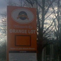 Photo taken at Turner Field - Orange Lot by Barbara G. on 1/7/2012