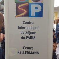Photo taken at Centre International de Séjour Kellermann by EMRE C. on 6/15/2012