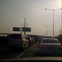 Photo taken at Gerbang tol jembatan 3 by Raissa Z. on 7/19/2012