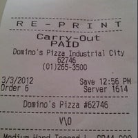 Photo taken at Domino&#39;s Pizza by Weam D. on 3/3/2012