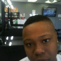 Photo taken at Kutting Edge Barber Shop by Shortstop on 9/9/2011