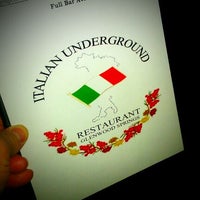 Photo taken at The Italian Underground Restaurant by Rex J. on 10/14/2011