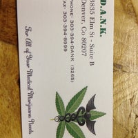 Photo taken at DANK Dispensary Recreational and Medical by Jennifer M. on 2/29/2012