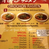 Photo taken at Orochon Ramen by mikee on 4/27/2012