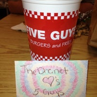 Photo taken at Five Guys by Teea C. on 8/9/2012