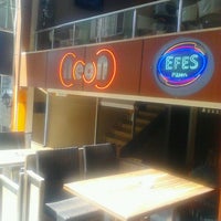 Photo taken at Neon Cafe &amp;amp; Bar by Onur Bilge akgün on 6/25/2012