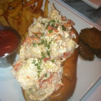 Photo taken at Ed&amp;#39;s Lobster Bar Annex by Lauren D. on 7/16/2012