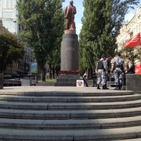 Photo taken at Памятник Ленину by Lilu P. on 8/24/2012